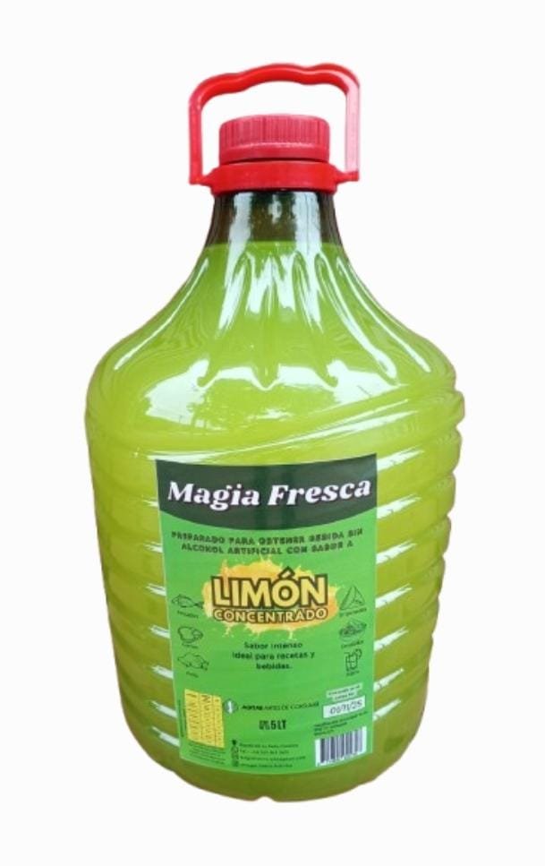 Jugo de limón natural 5 litros mayorista - Jugo de limón por mayor